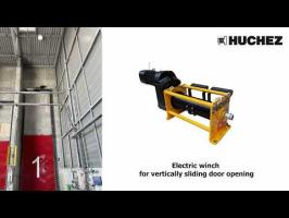 HUCHEZ - Application example of custom-made electric winches